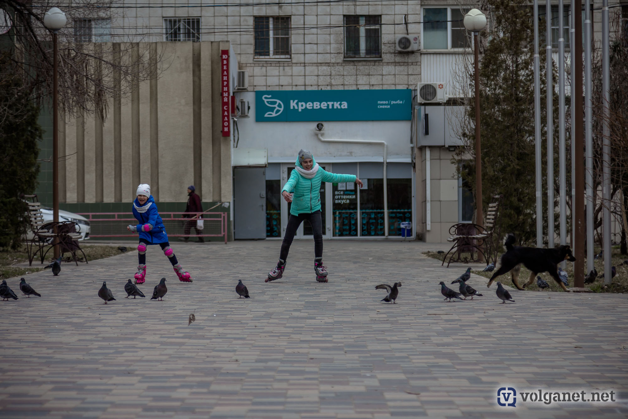 Гулять по торговому центру.