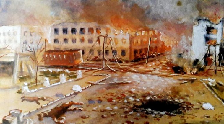 Горящий Сталинград: в архивах Казани обнаружили картины, сделанные в  пылающем городе в августе 42-го - Volganet.net