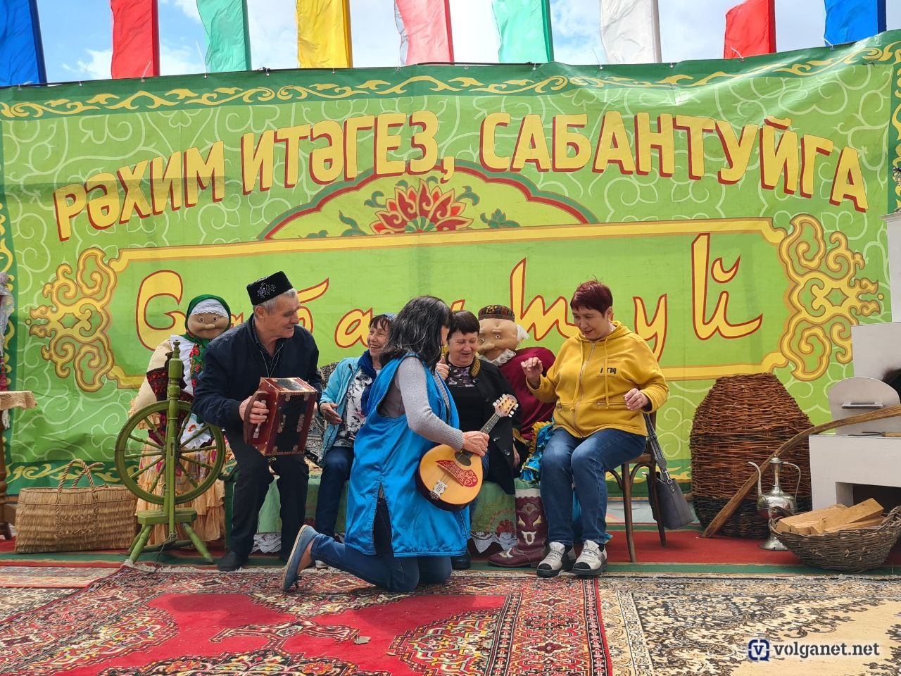 Праздник плуга: в Волгоградской области несколько тысяч человек весело  отпраздновали Сабантуй - Volganet.net