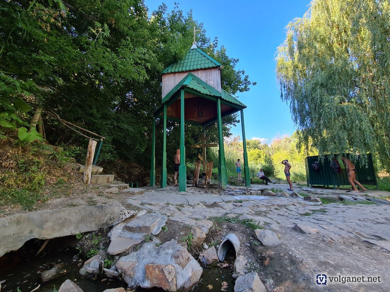 Узнаём наше: Живая вода, или Чудотворный источник в центре Волгограда -  Volganet.net